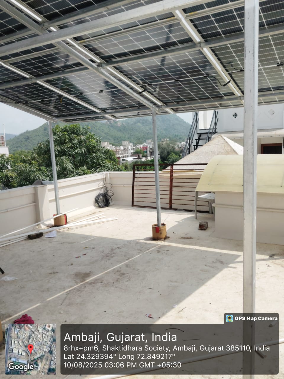 Solar installation field work